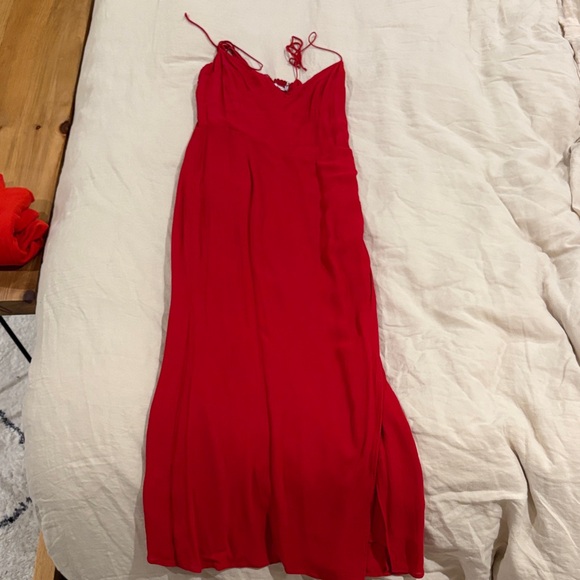 Reformation Red Maxi Dress - Picture 3 of 5